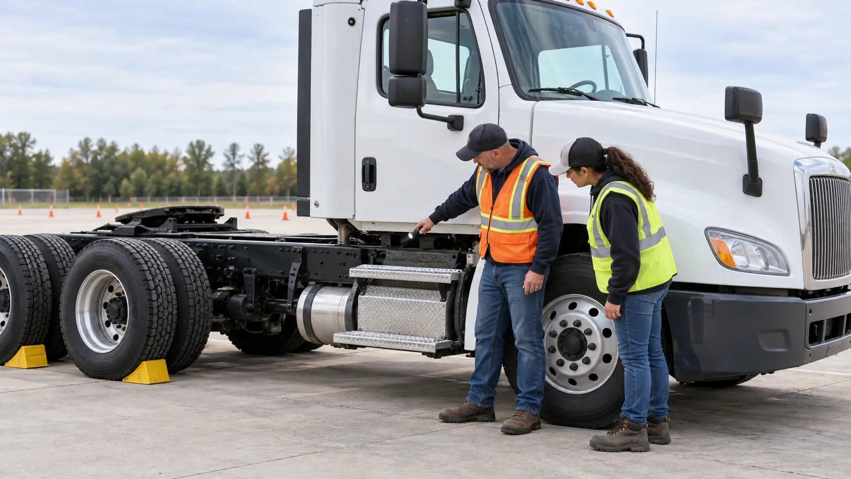 Commercial Truck Frame and Cab Inspection: A CDL Structural Safety Plan