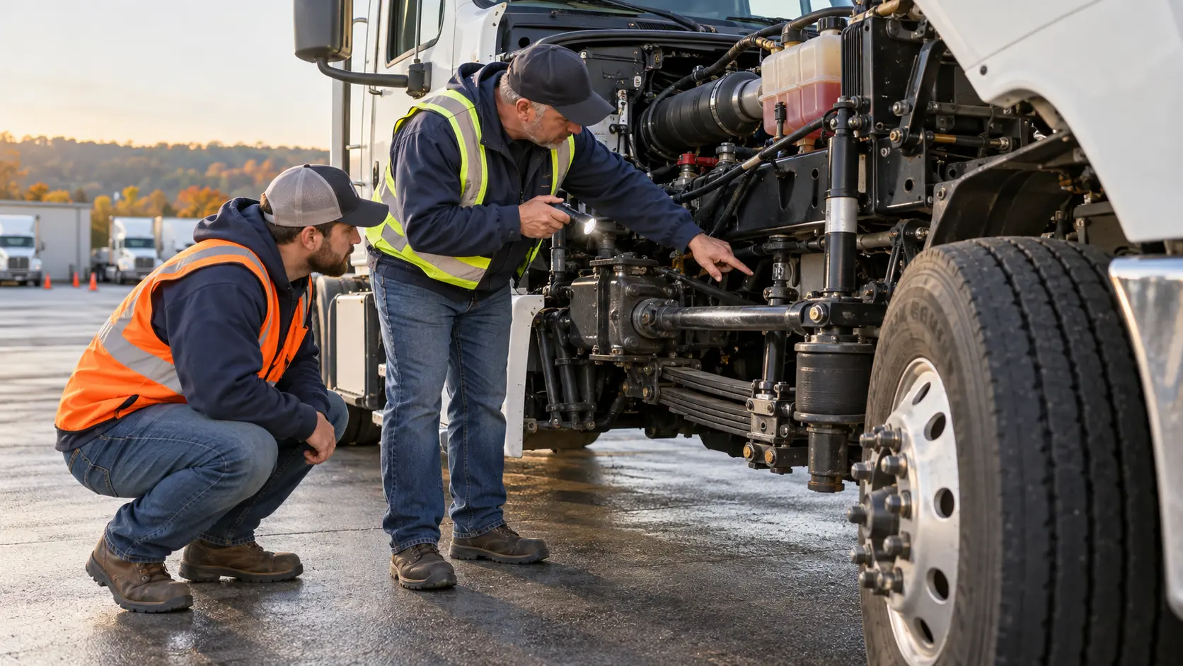 CDL Steering and Suspension Inspection: A Component-by-Component Plan