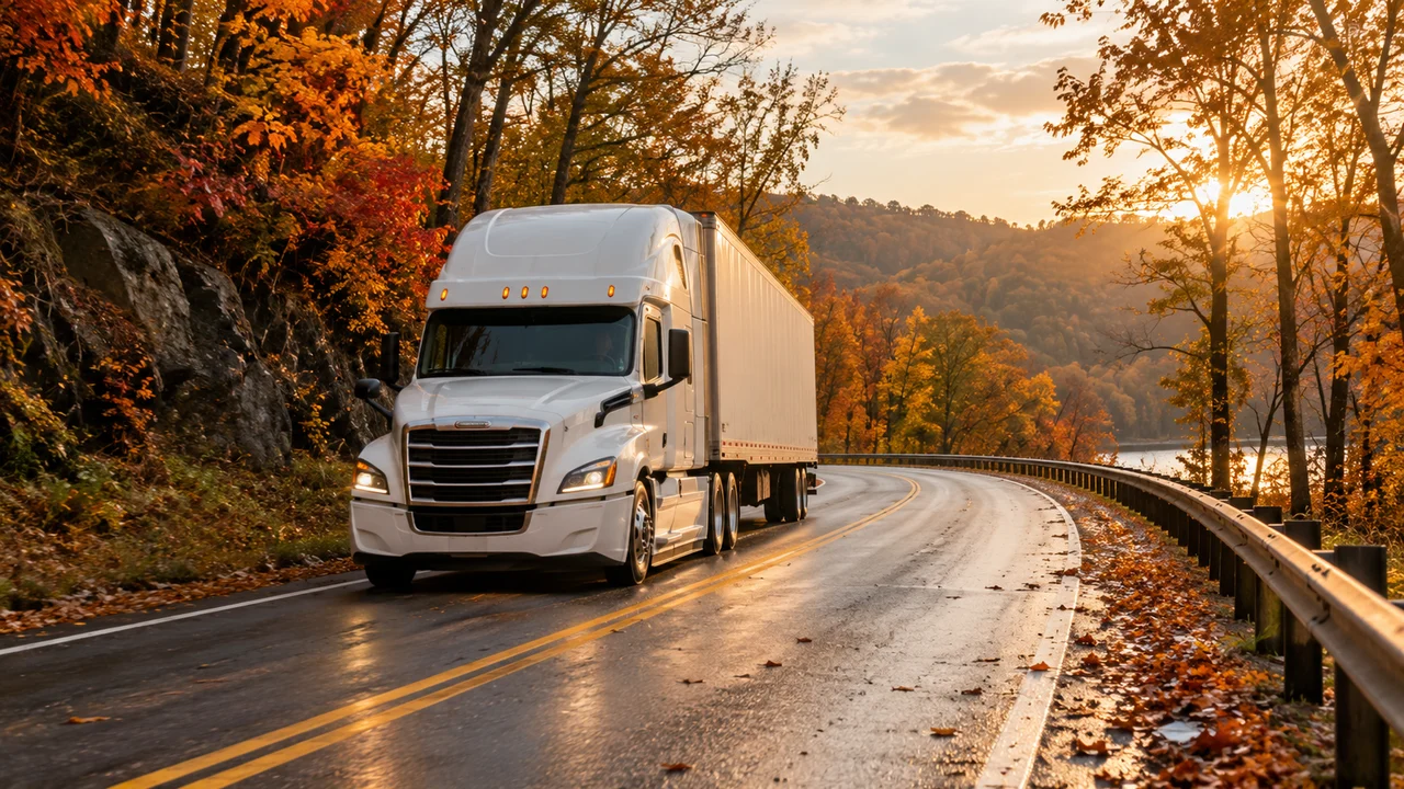 Fall Driving for CDL Students: Review Changing Conditions