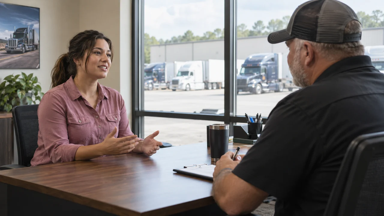 Your First CDL Job Interview: Explain What You Learned in Training