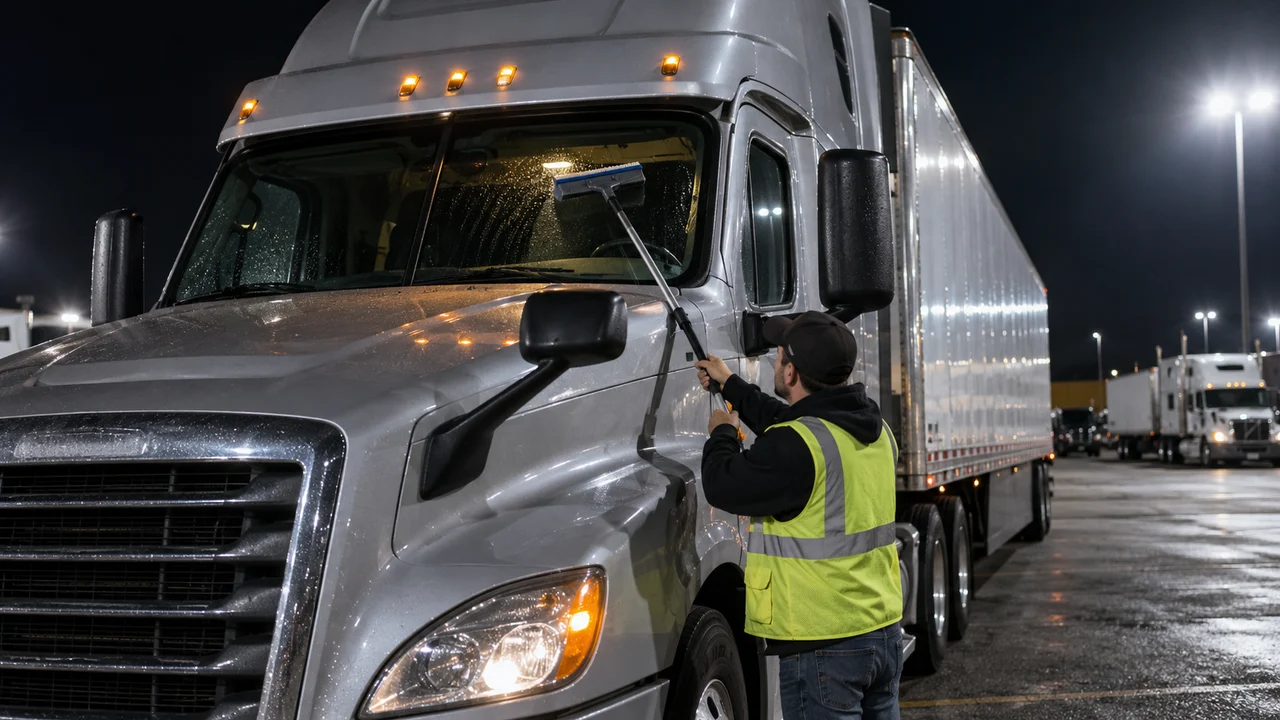 Night Driving Preparation for CDL Students
