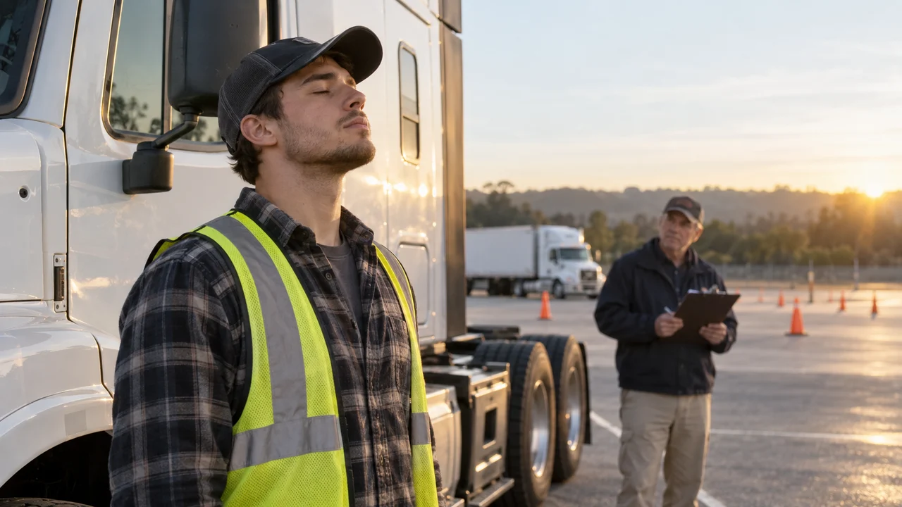 CDL Test Nerves: Build a Routine You Can Follow Under Pressure