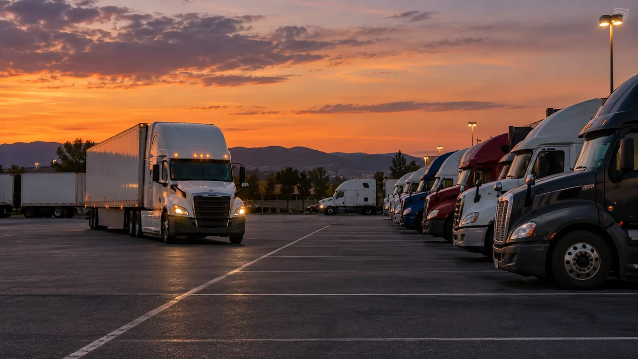 Truck Parking: Make the End of the Trip Part of the Plan